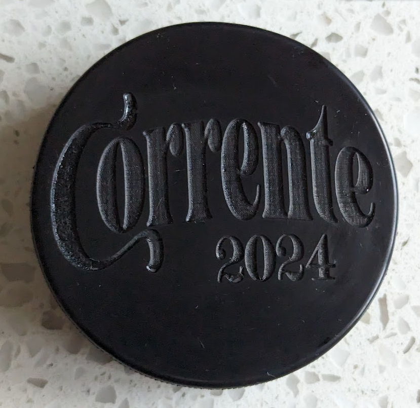 Get your game on with this Laser Engraved Hockey Puck! Perfect for fans and players alike, this puck adds a unique touch to any game.