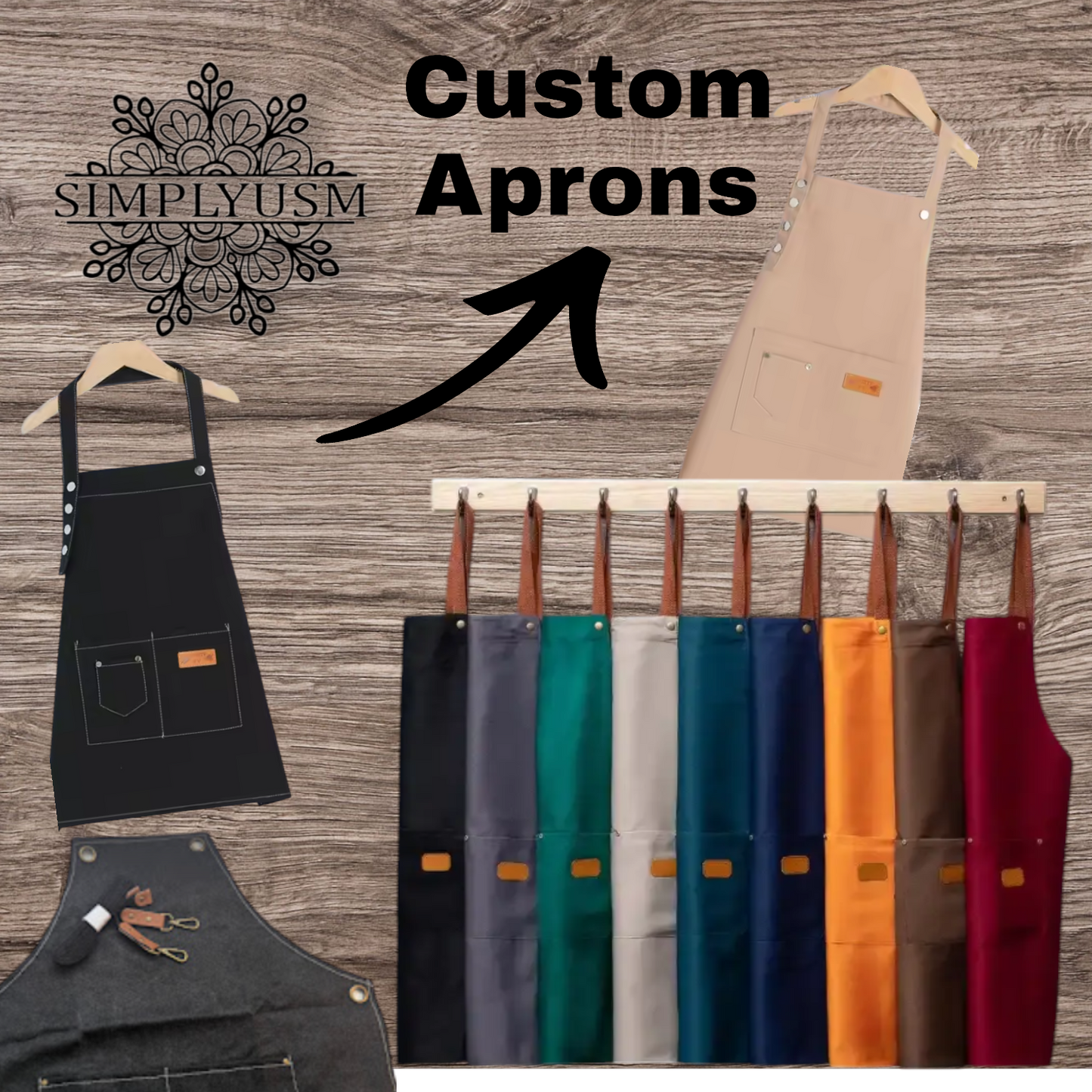 Custom Aprons Personalized Gift! Get yours today!